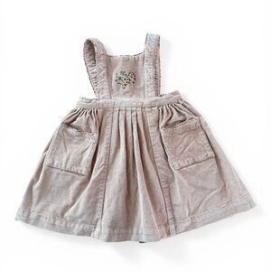Jamie Kay Pink Corduroy Mabel Dress With Pockets - Rose Dust
